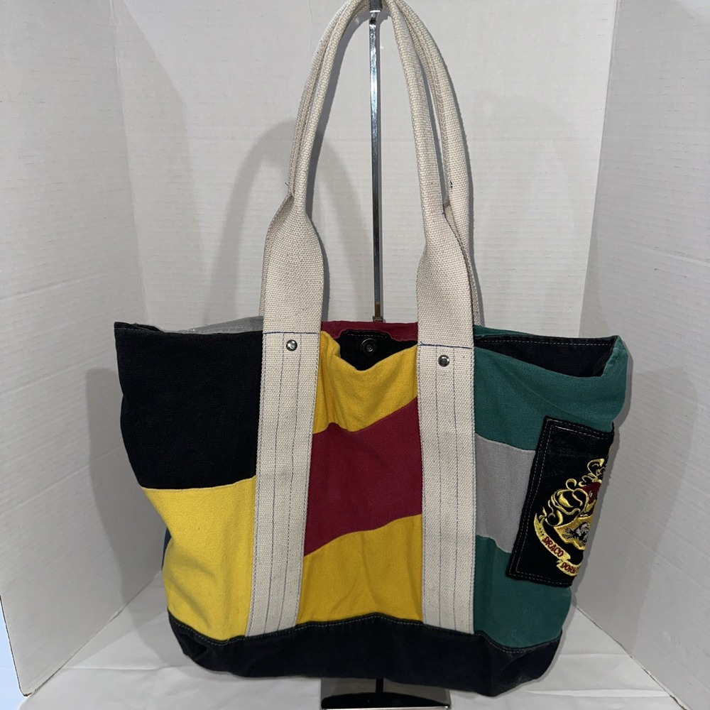 Universal Studios Harry Potter Hogwarts Tote Bag Adult Multicolor Shoulder Bag
